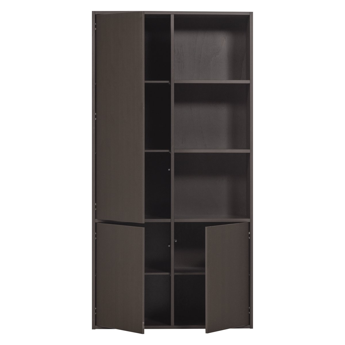Armoire de rangement 3 portes gauche en pin MEGGY marron, WOOOD