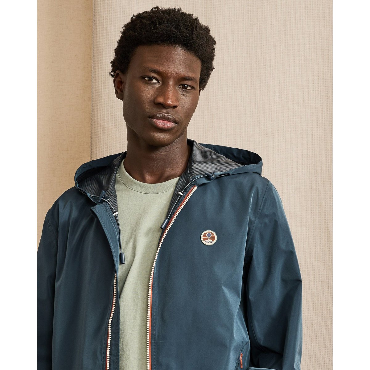 Imperméable CARNOET bleu marine, FAGUO