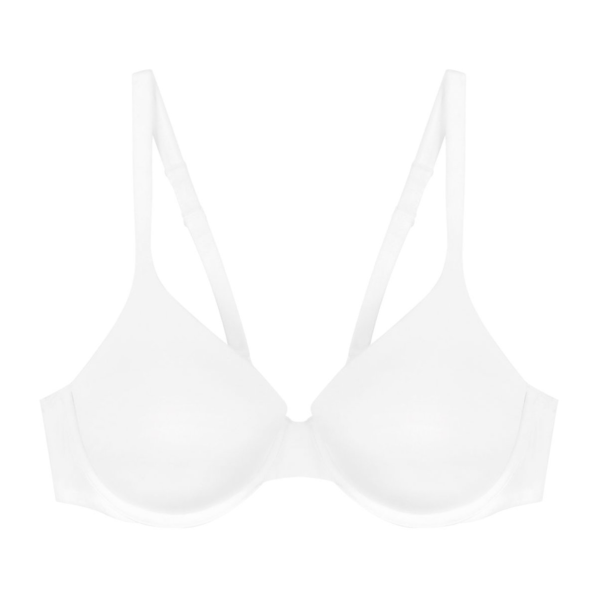 Soutien-gorge ampliforme armatures souples MY FIT blanc, ATHENA