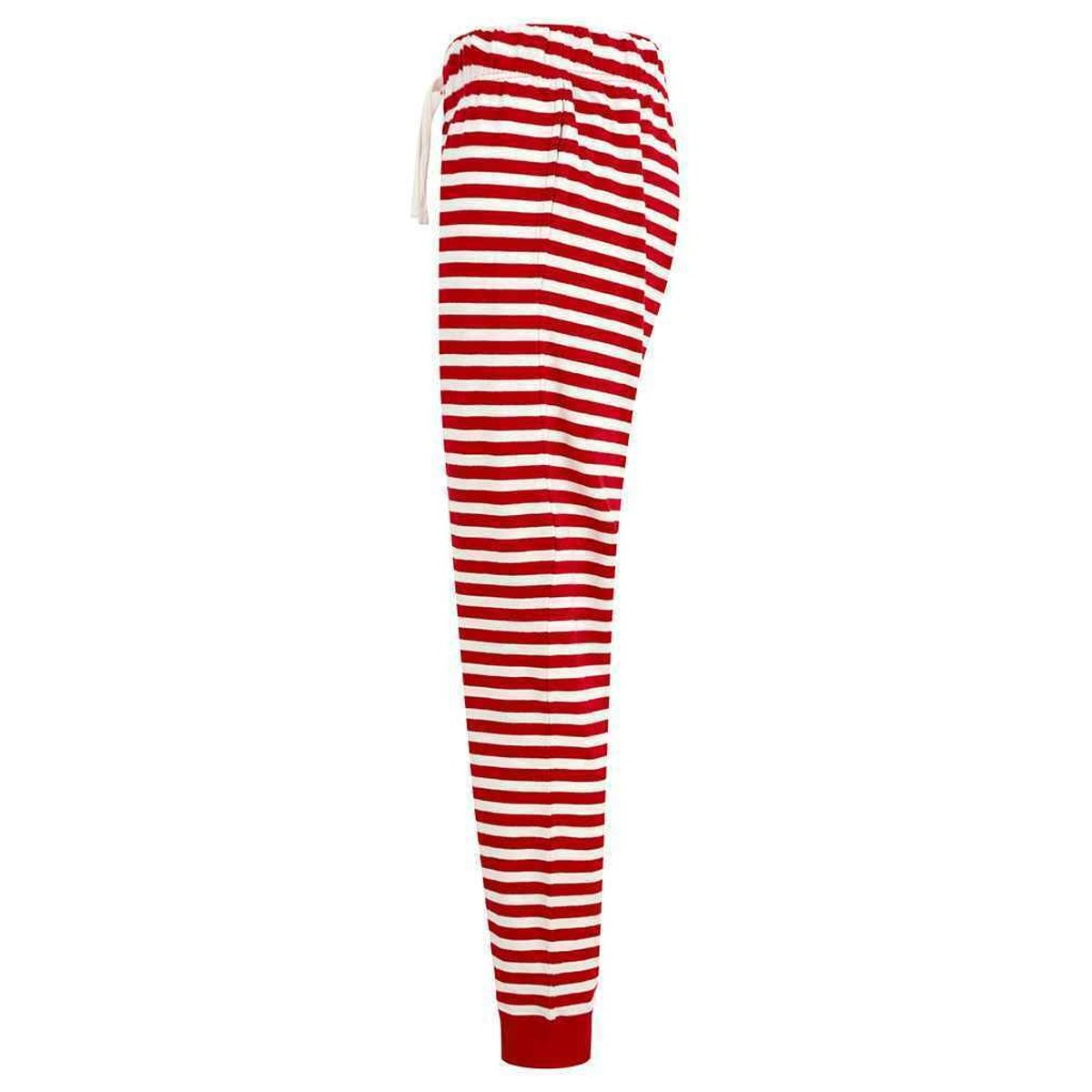 Pantalon de détente rouge / blanc, SKINNI FIT