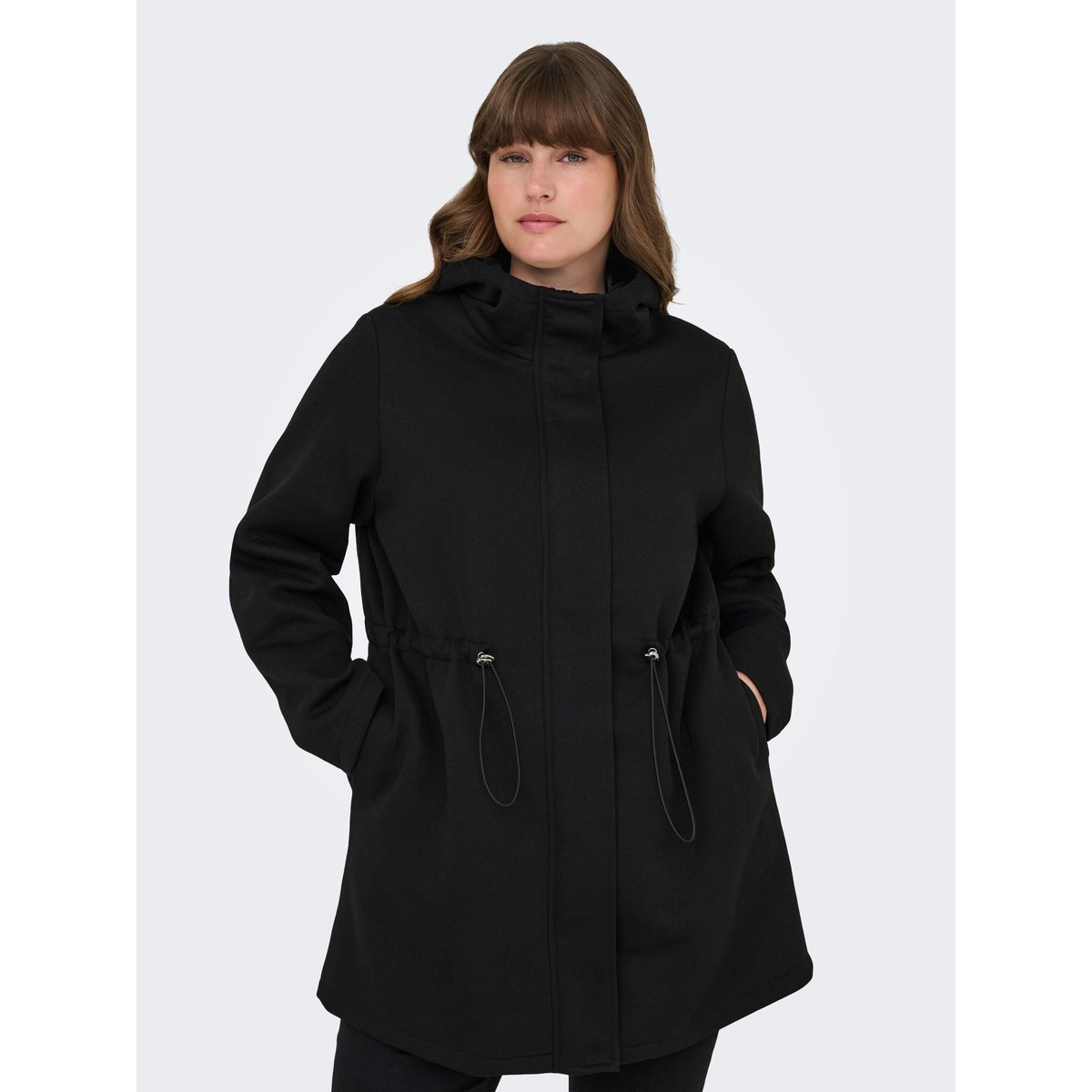 Manteau noire - black, ONLY CARMAKOMA