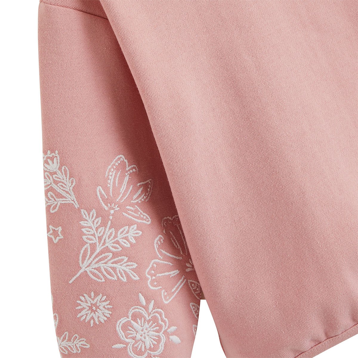 Sweat-shirt enfant en molleton Cléo rose, PETIT BEGUIN