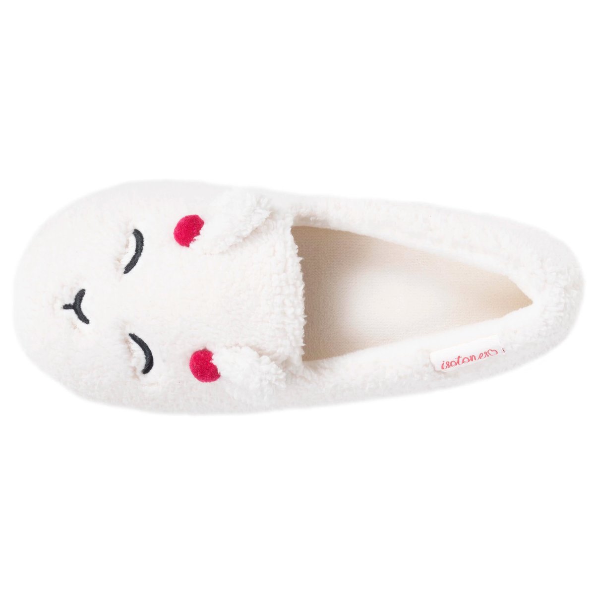 Chaussons extra-light Slippers blanc, ISOTONER