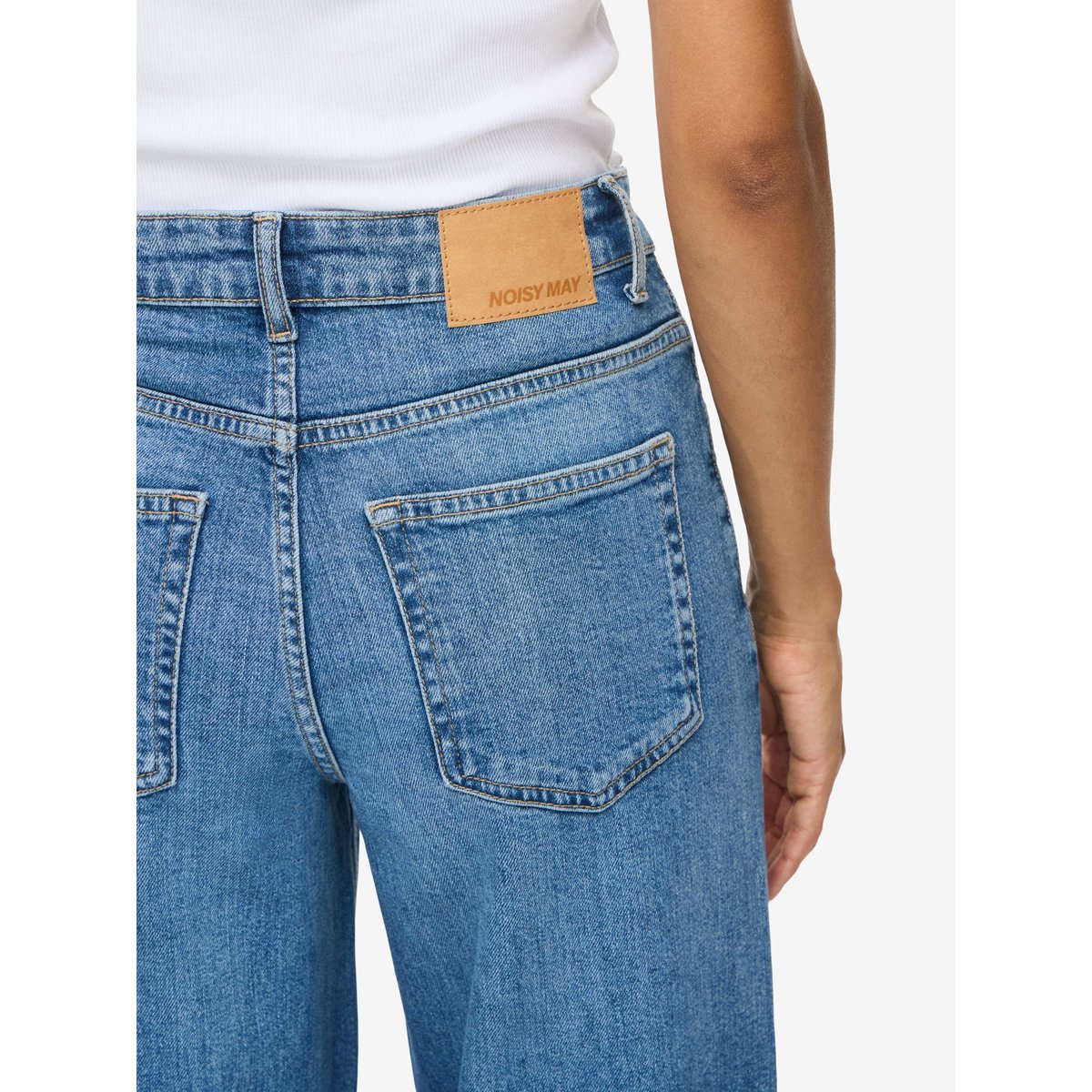Jean À Coupe Ample bleu - medium blue denim1, NOISY MAY