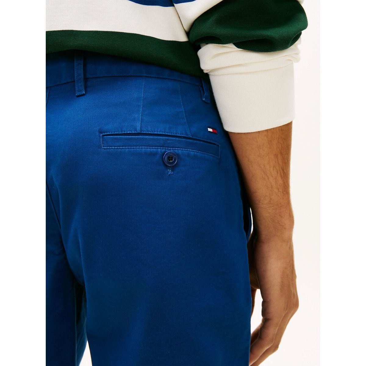 Short Essential bleu denim, TOMMY HILFIGER