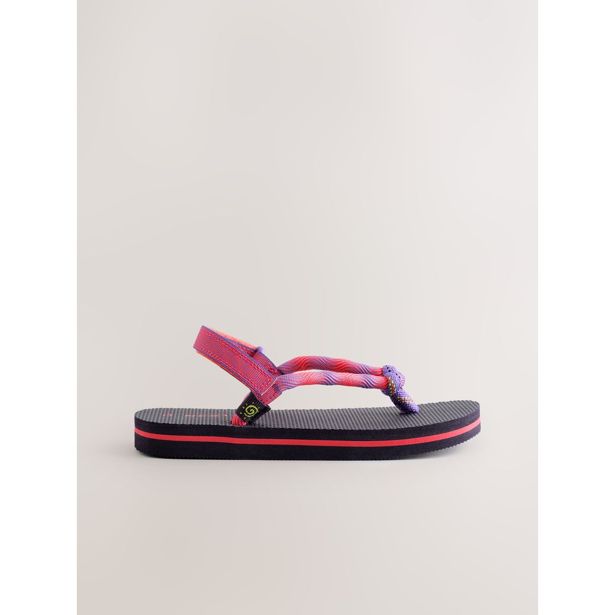 Tongs côte violet/rose, NEXT
