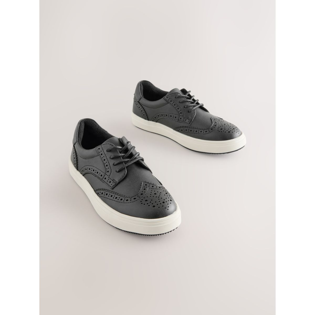 Chaussures richelieu à lacets noir, NEXT