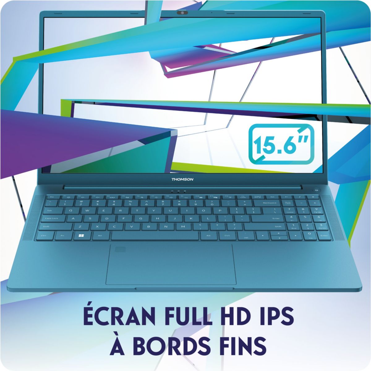 Ordinateur portable NX15R716BL512 15,6" AMD Ryzen 7 7735HS 16 Go RAM DDR5 SSD 512 Go couleur unique, THOMSON