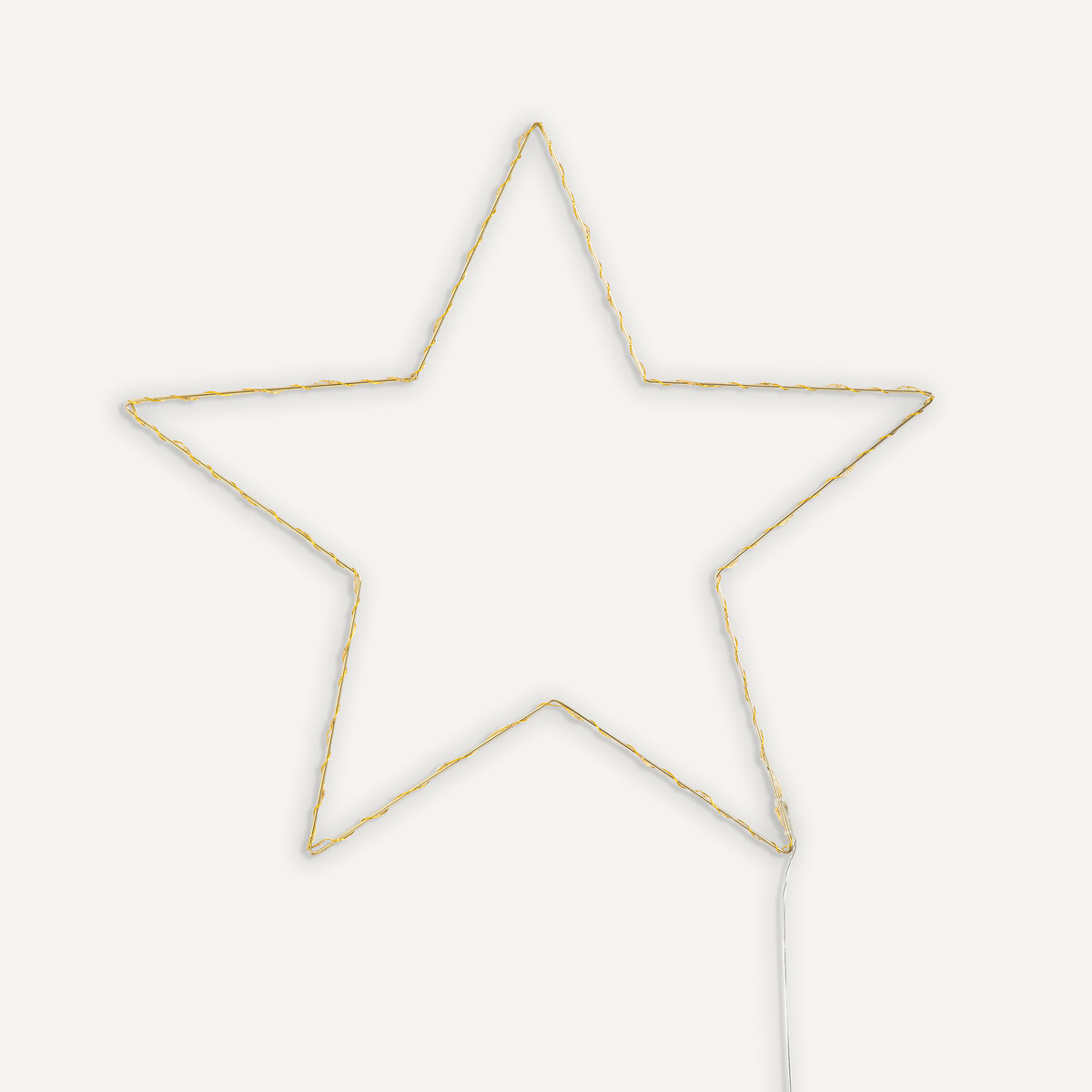Luminaria a forma di stella LED, Omara ottone, AM.PM