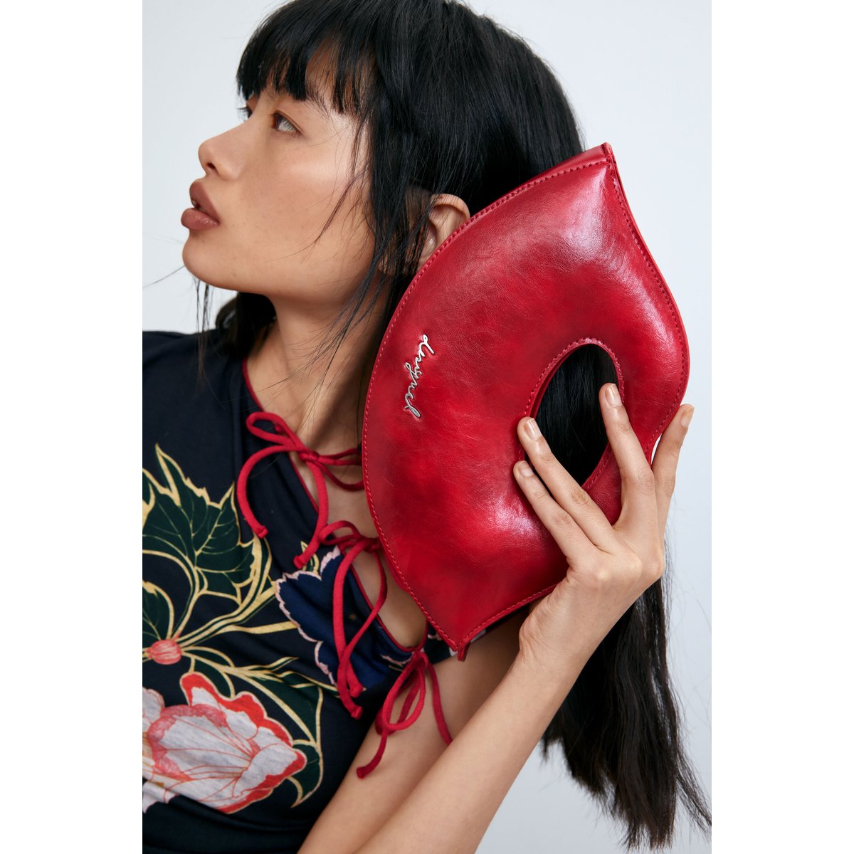 Petit sac lèvres rouge, DESIGUAL