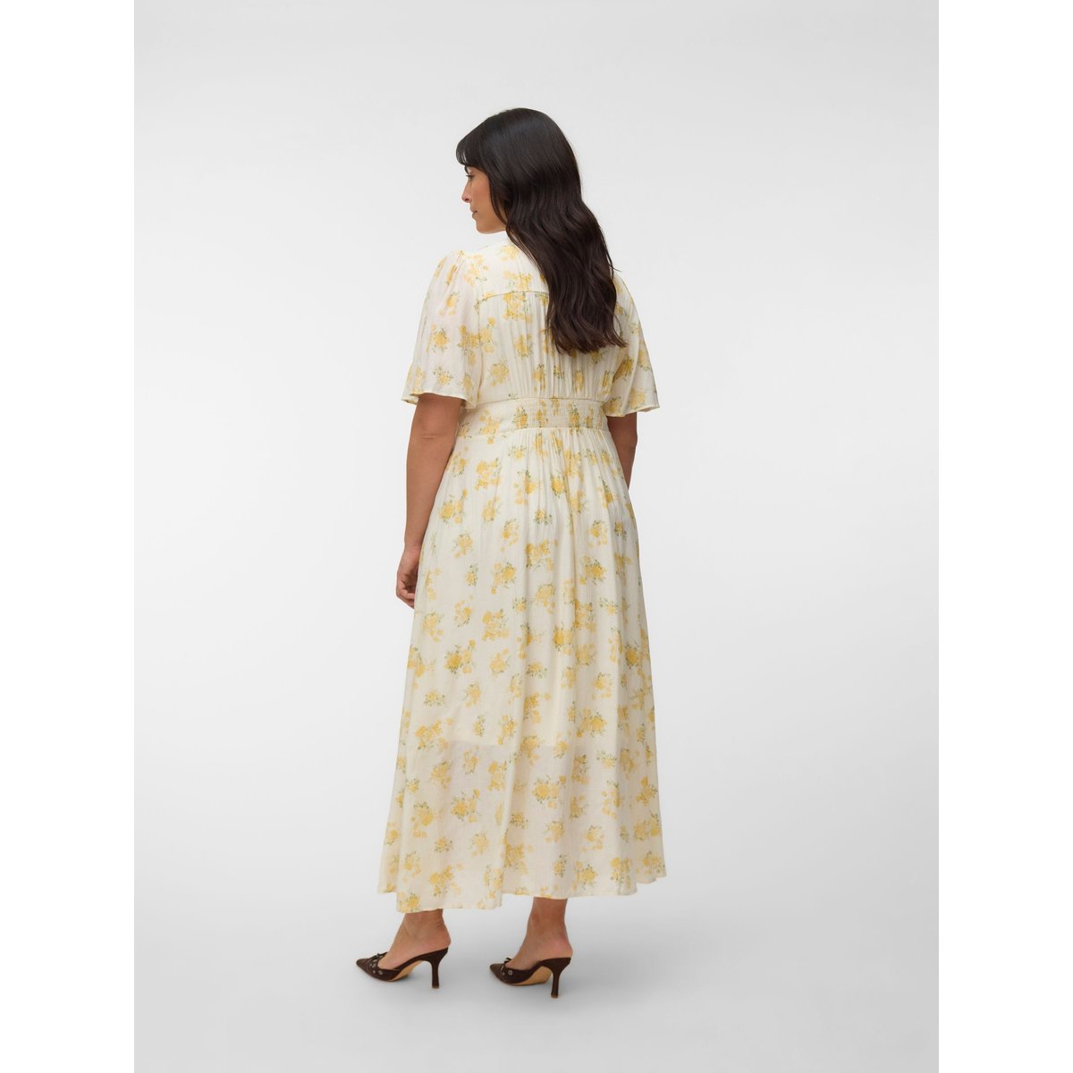 Robe Smockée birch 1, VERO MODA