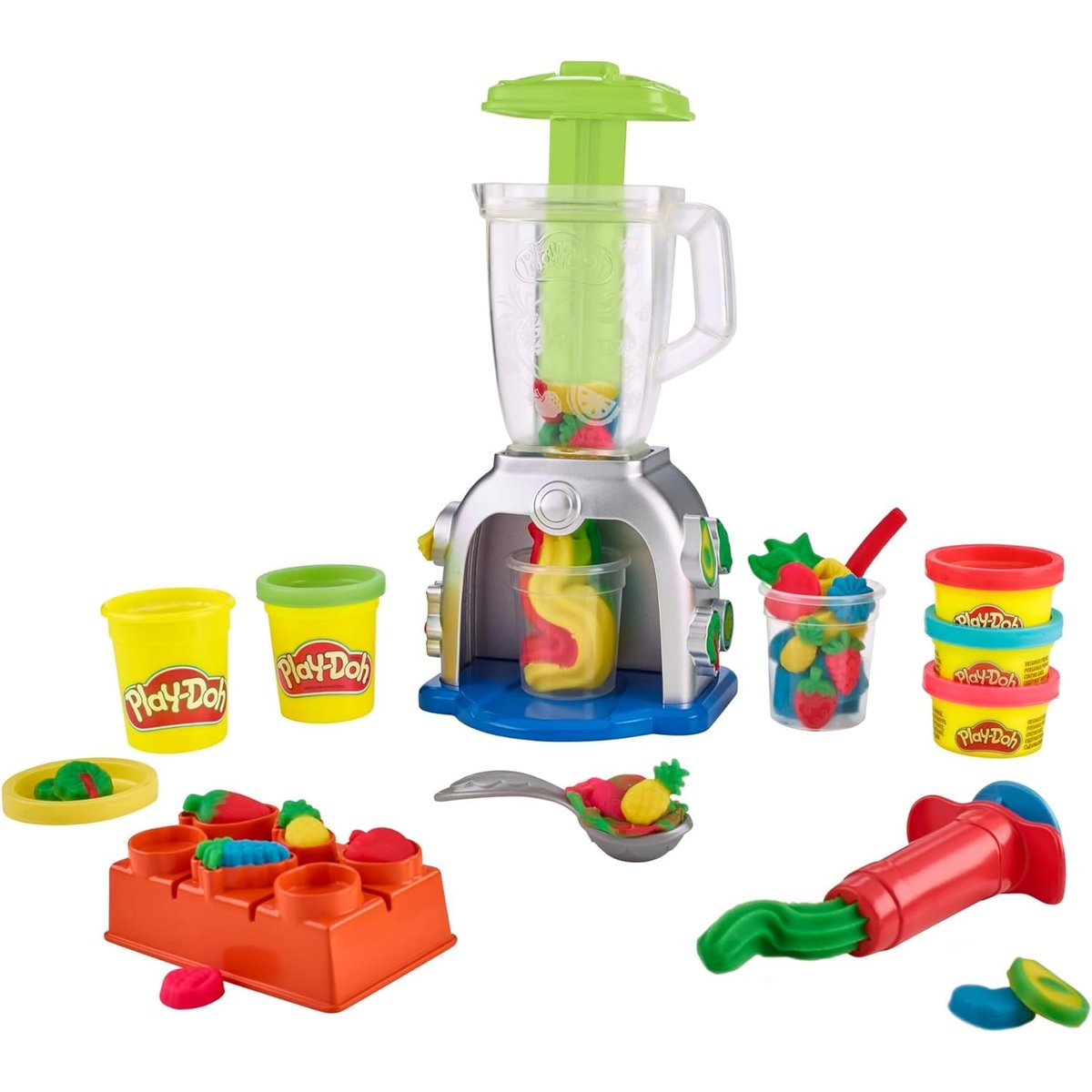 Play-Doh, coffret Tourbillon de smoothies multicolore, HASBRO