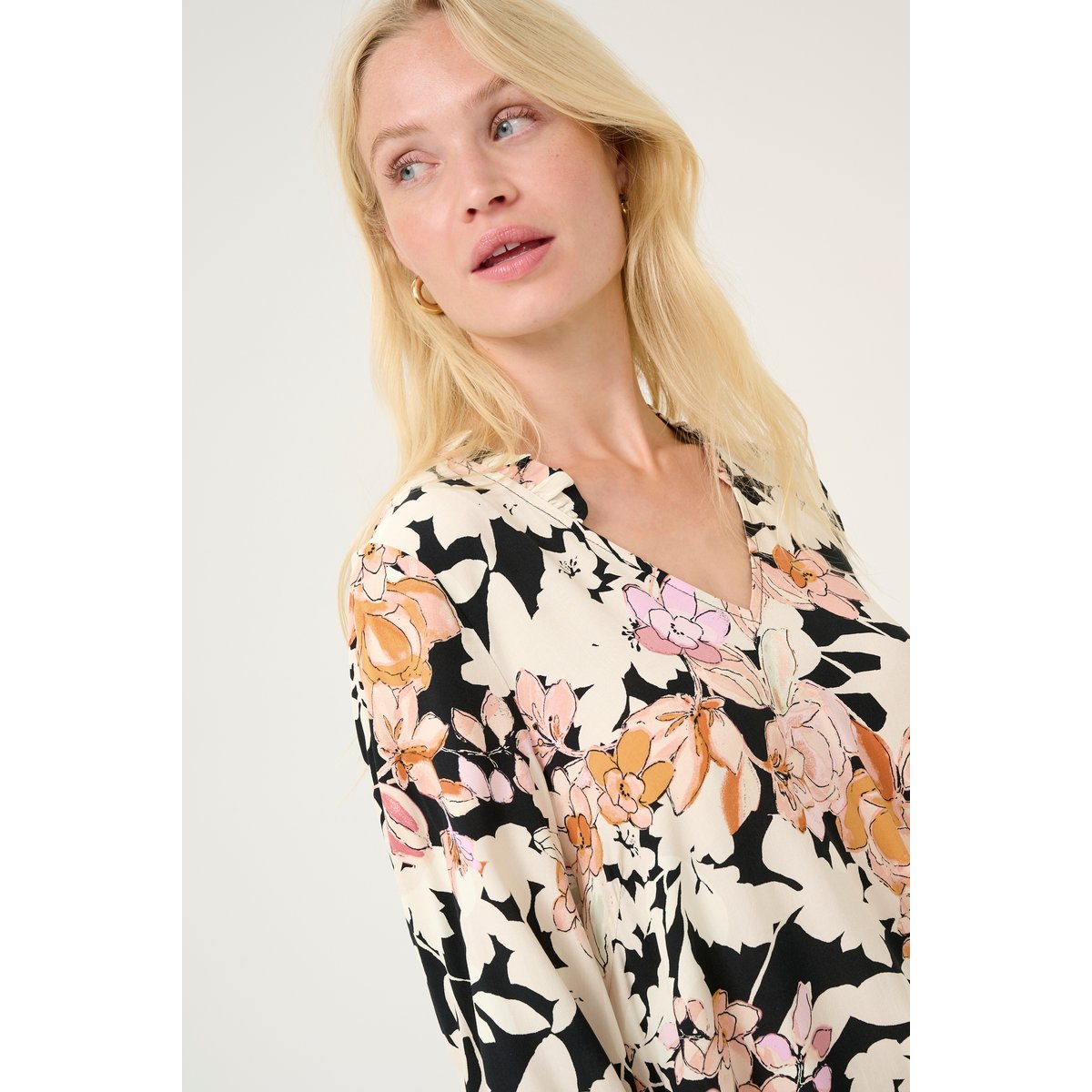 Dress orange/rose flower, CULTURE