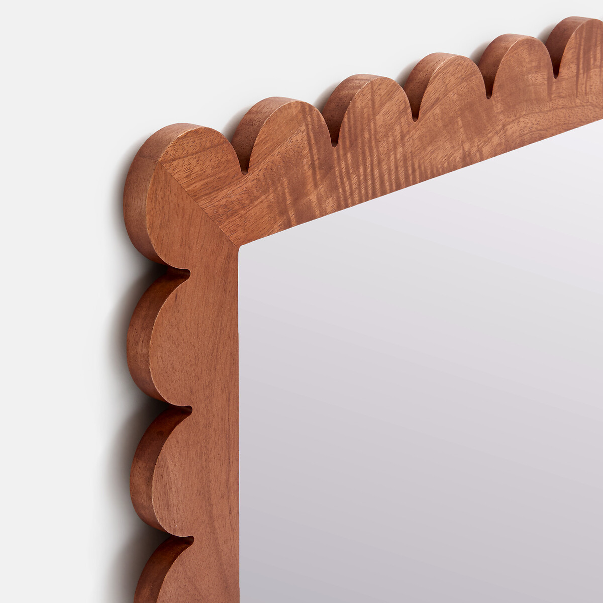 Miroir en manguier, 60 x 90 cm, FLEORA bois foncé, LA REDOUTE INTERIEURS