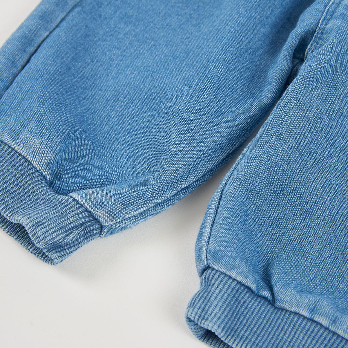 Pantalon bébé garçon denim bleu, BOBOLI