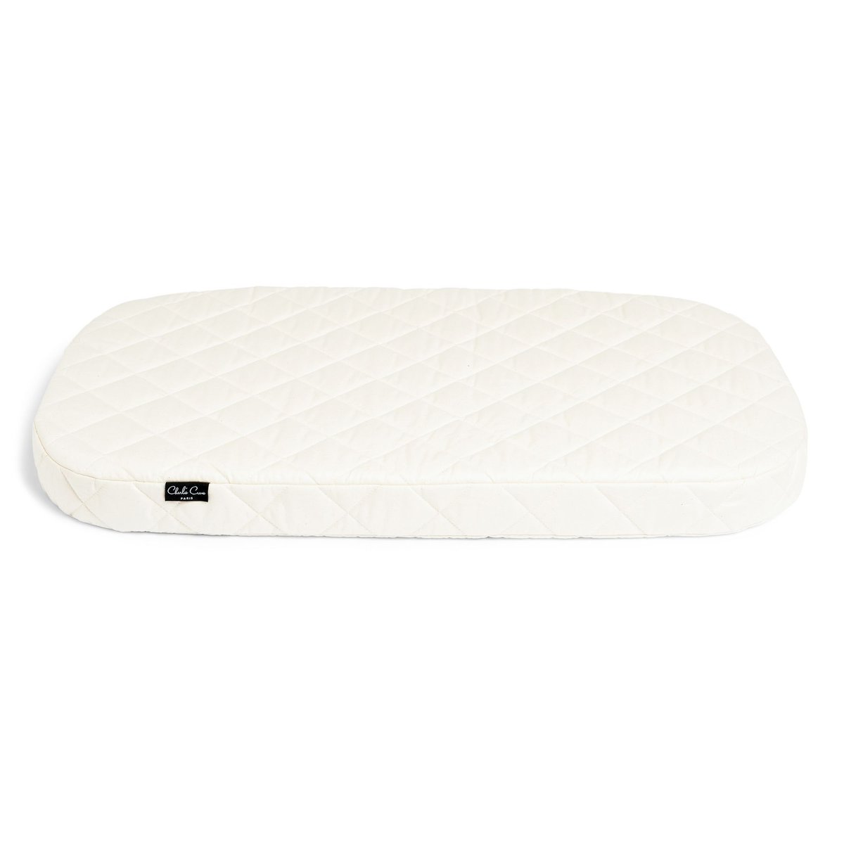 Pack berceau Kumi et matelas + alèse et drap housse blanc couleur unique, CHARLIE CRANE