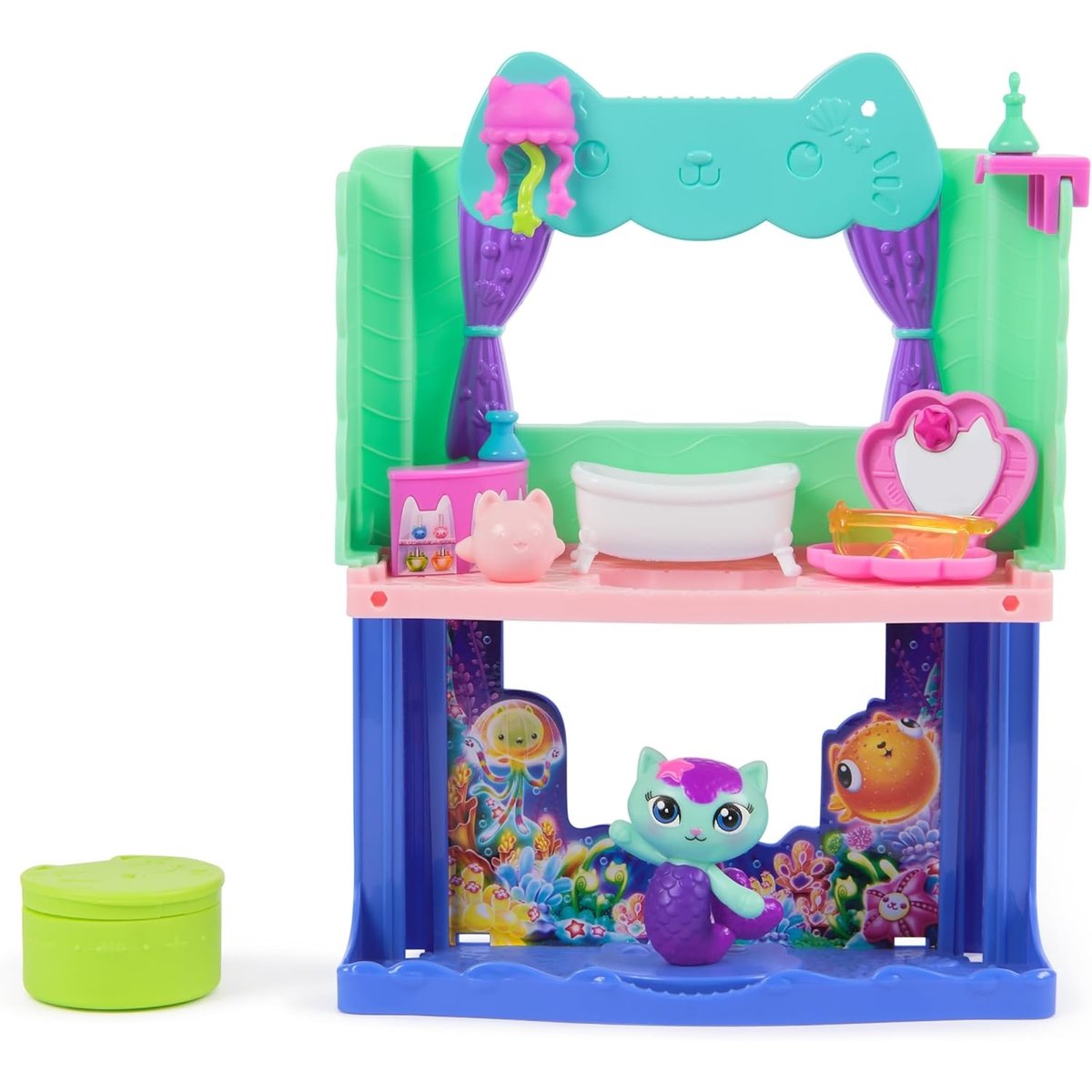 Gabby's Dollhouse Movie – Salle portail - Salle de bain multicolore, SPIN MASTER