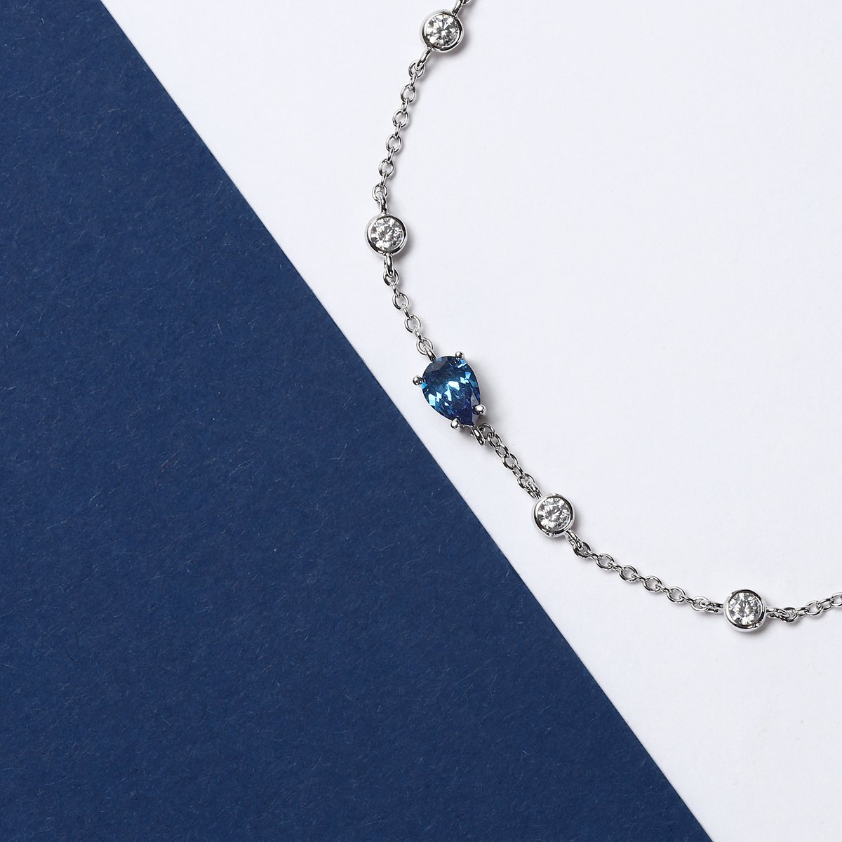 Bracelet TESORI blanc bleu, MORELLATO