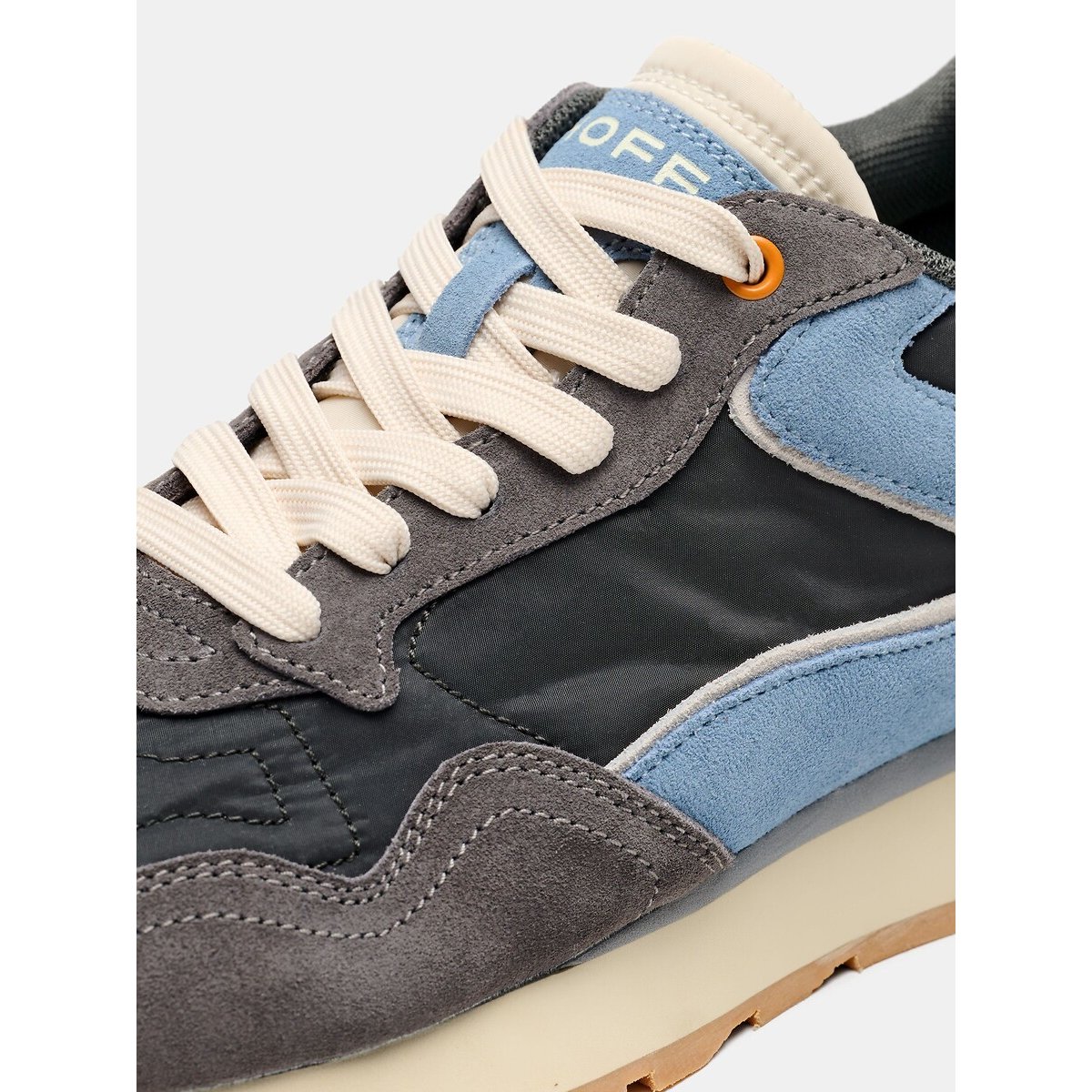 City Chroma Anthracite Mixed-Material Trainers grey, HOFF