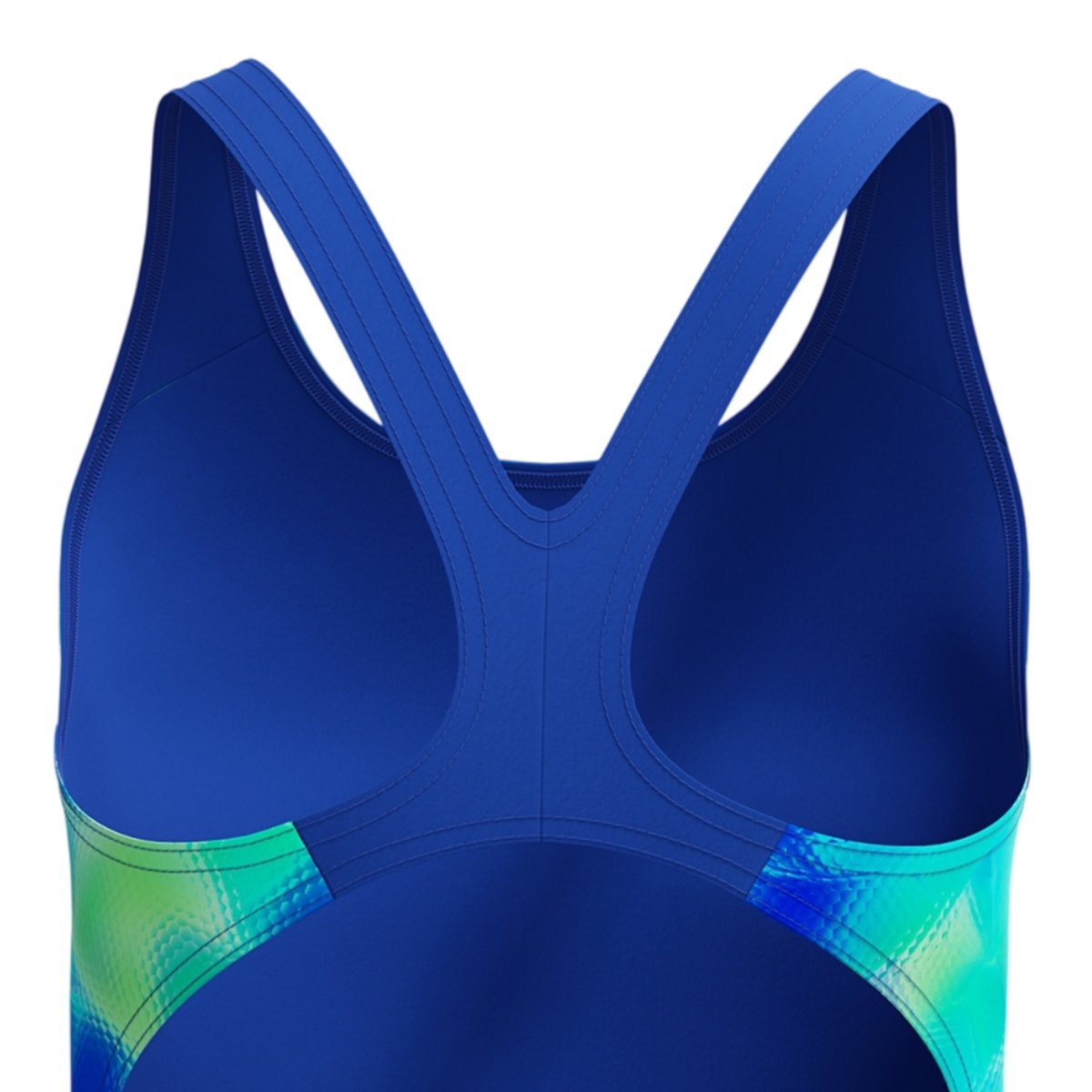 Maillot de bain 1 pièce motif/style Splashback bleu, SPEEDO