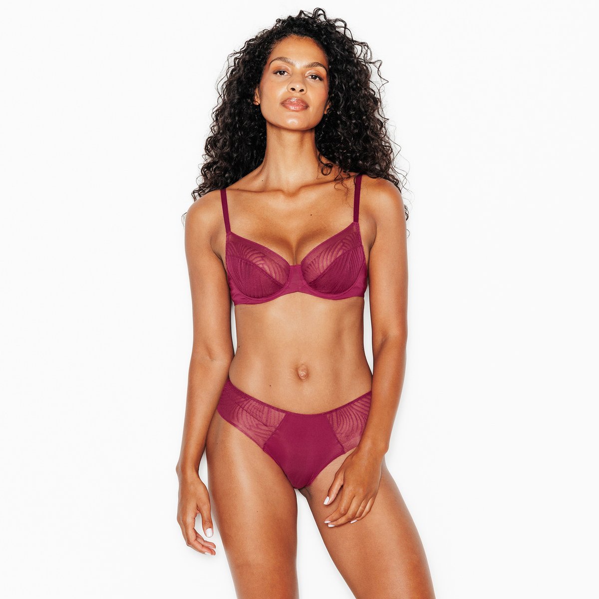 Shorty JANICE violet, ROUGEGORGE LINGERIE