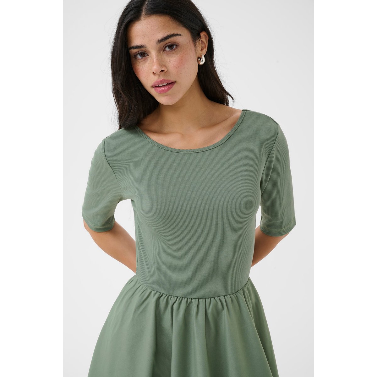Robe vert sea spray, KAFFE
