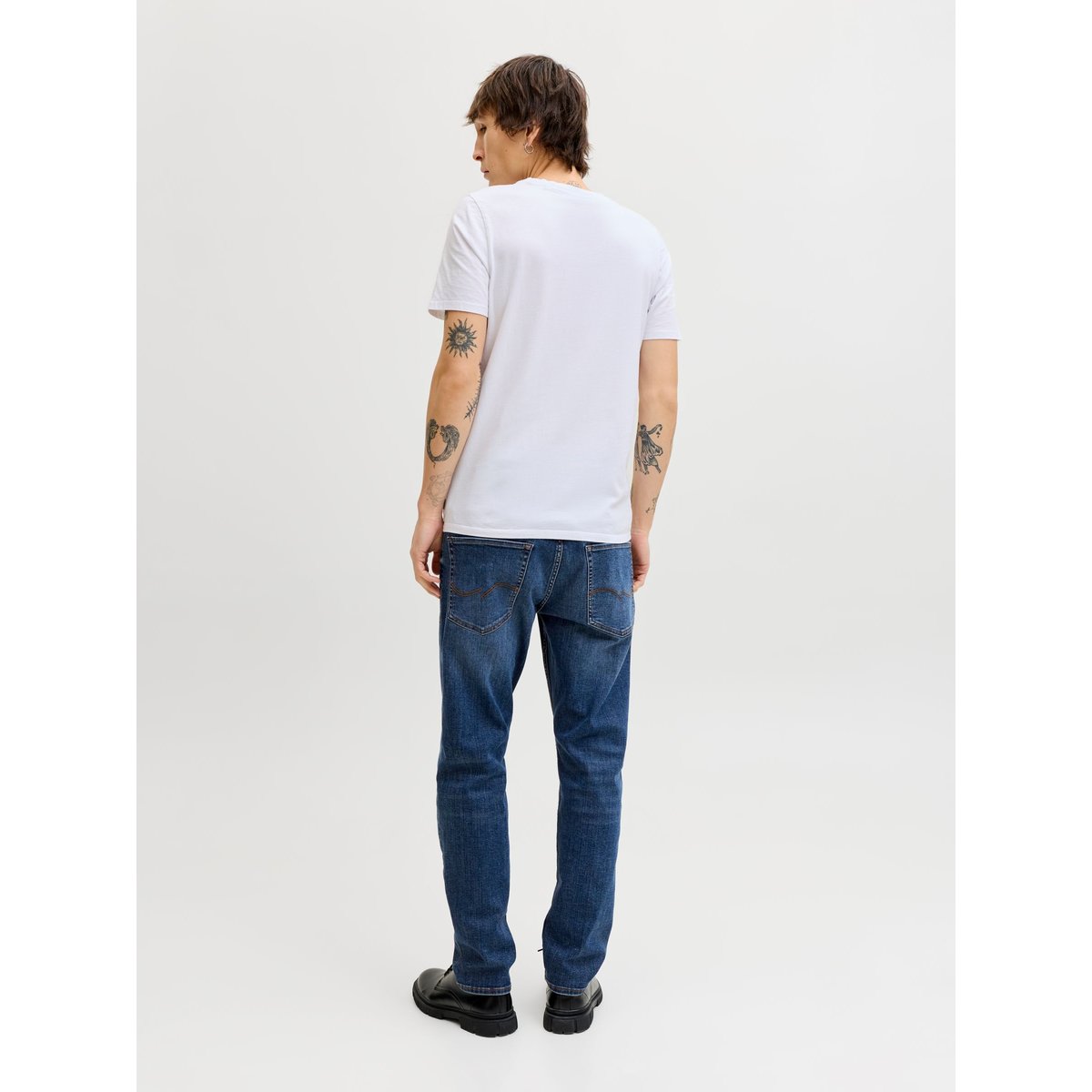 Jean Coupe Tapered blue denim, JACK & JONES