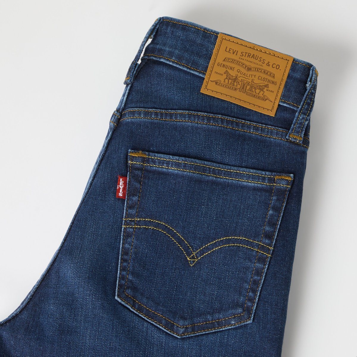 Jean 726™ taille haute flare bleu - true blue dark, LEVI'S