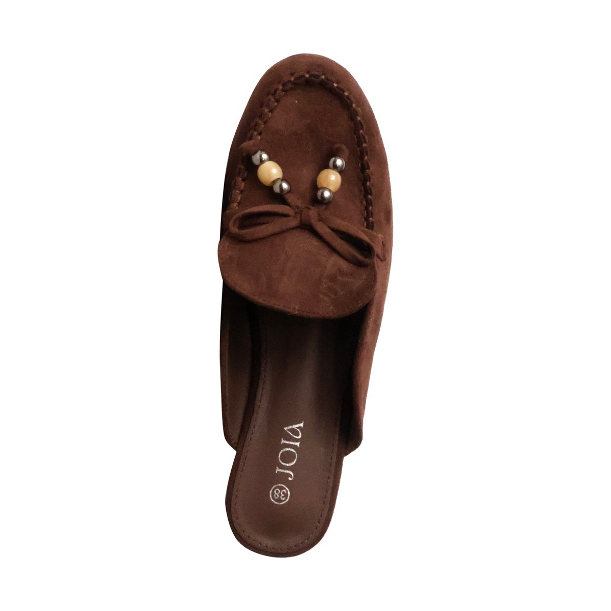 Mules à Enfiler marron, ENZA NUCCI