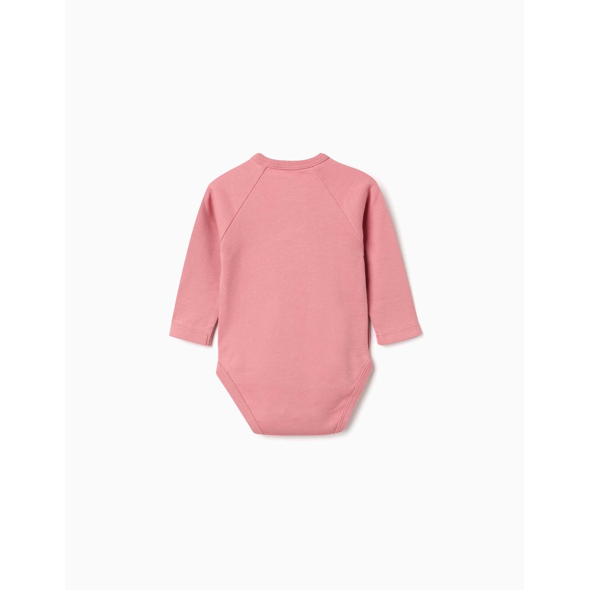 Lot de 4 bodys en coton croisés unis/imprimés multicolore, ZIPPY