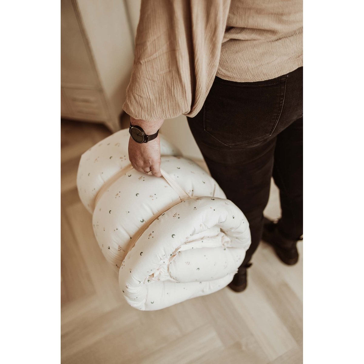 play&go - tapis d´éveil & cocon organic - moon ecru, PLAY ET GO