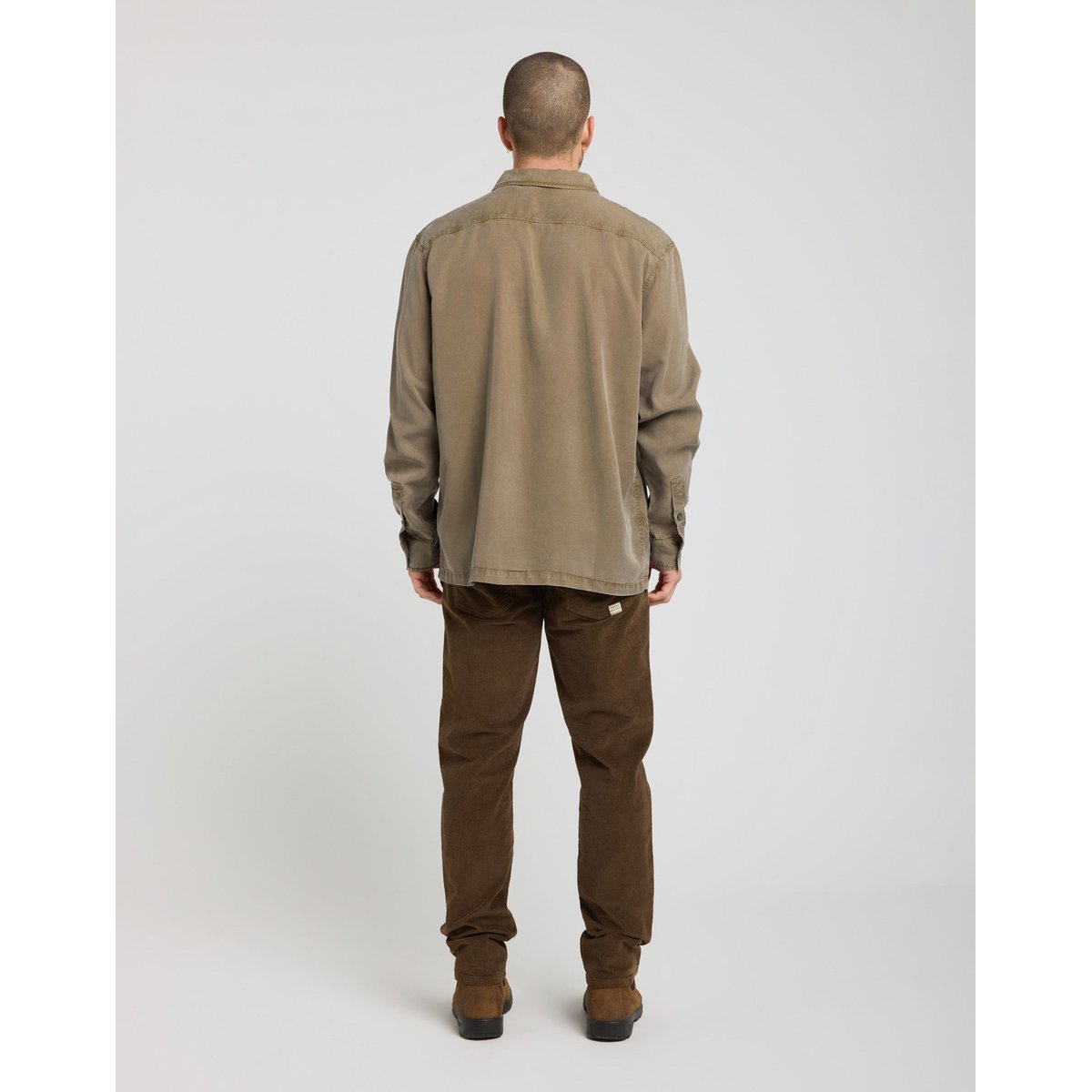 CHEMISE COOL OLIVE vert olive, PULLIN