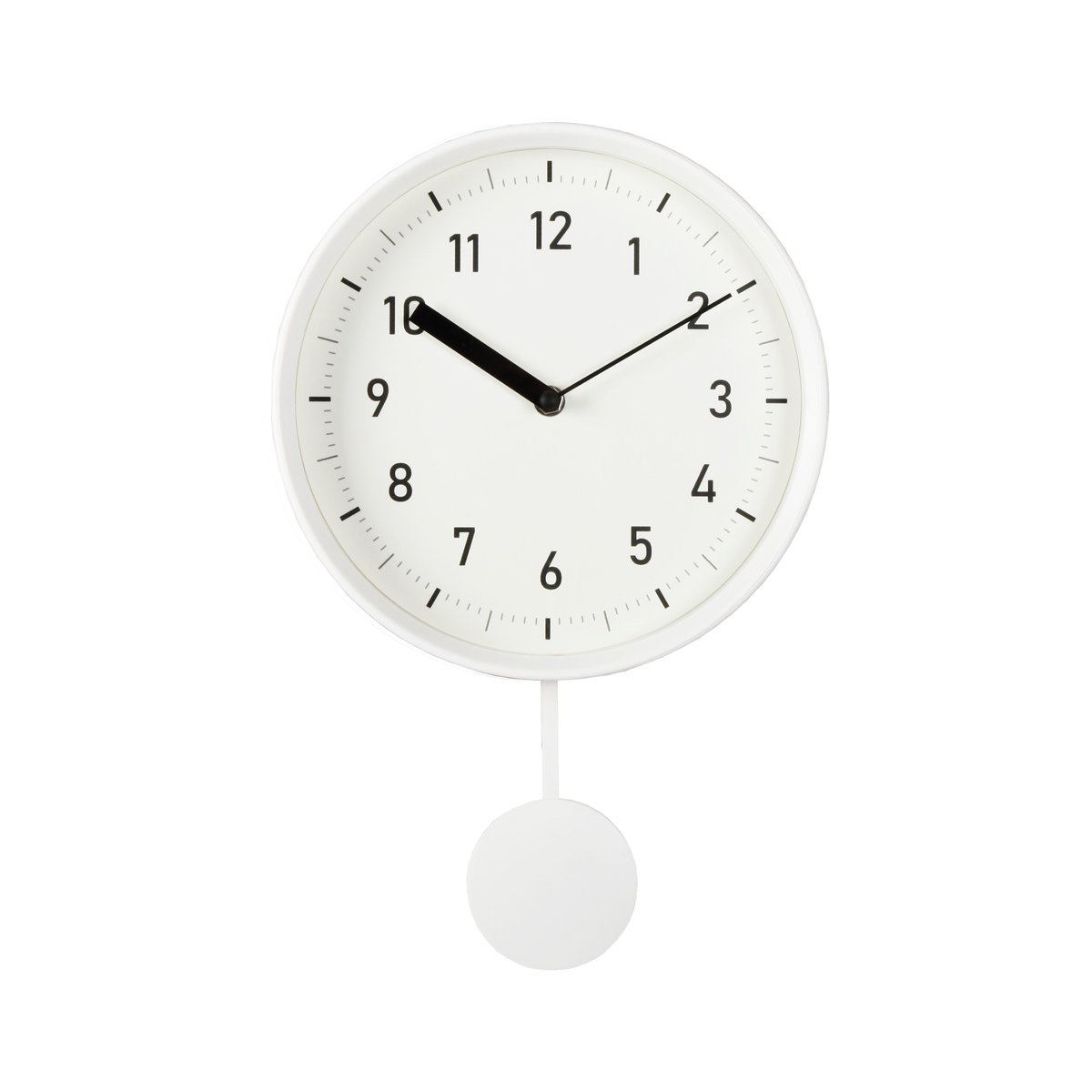 Horloge pendule 25x37cm blanc, EMDE