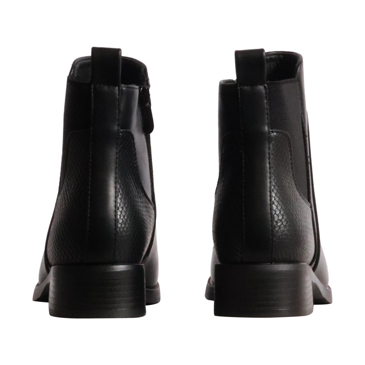 Bottines à Zip noir, THE DIVINE FACTORY