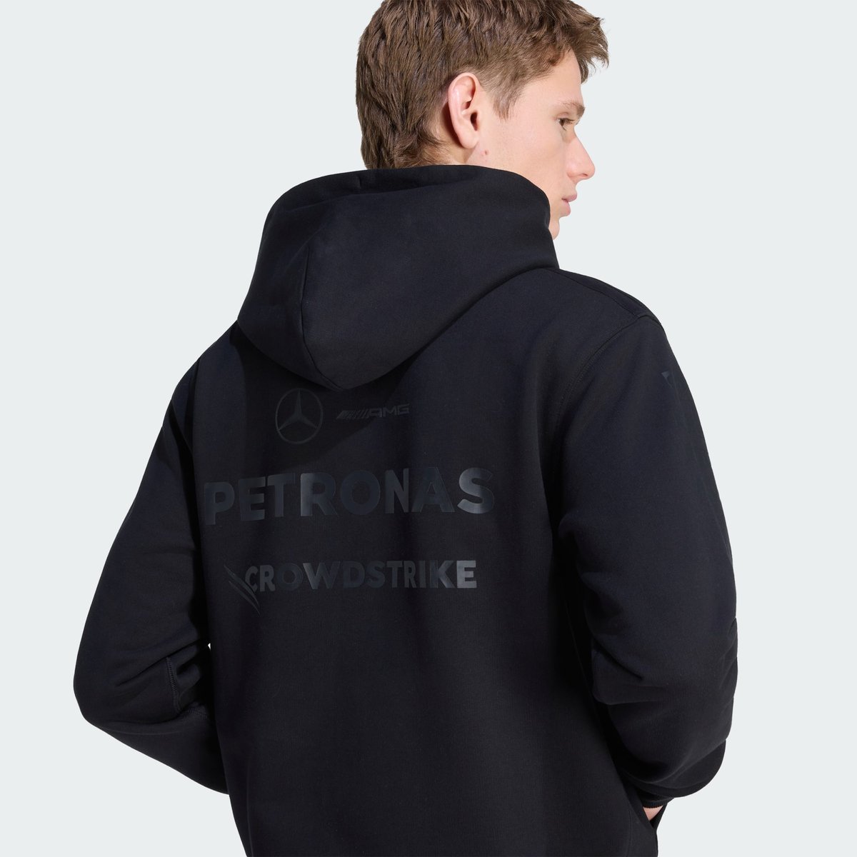 Sweat-Shirt À Capuche Mercedes - Amg Petronas Formula 1 Team Night Driver Hommes black, adidas Performance