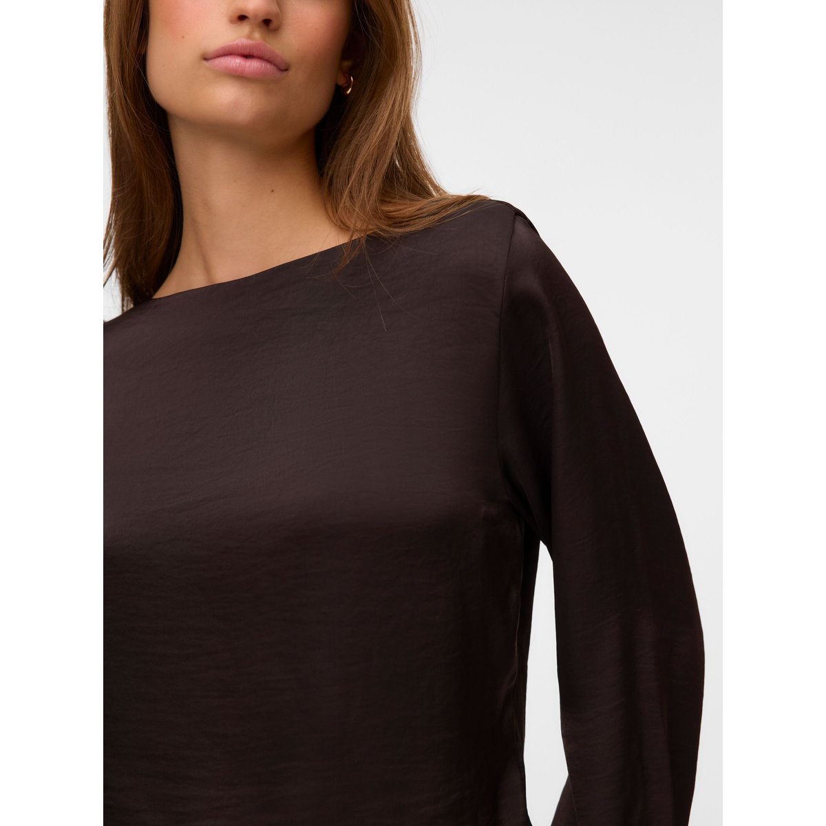 Blouse marron - chocolate torte 1, VERO MODA