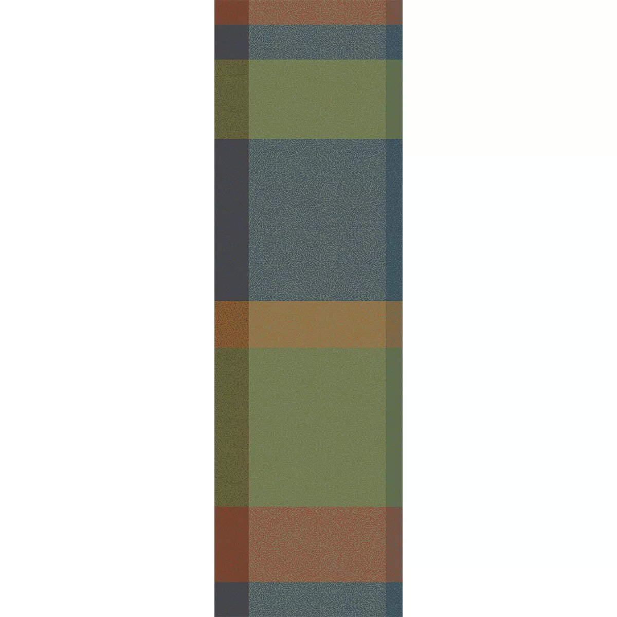 Chemin de table pur coton MILLE BAIES shetland, GARNIER THIEBAUT