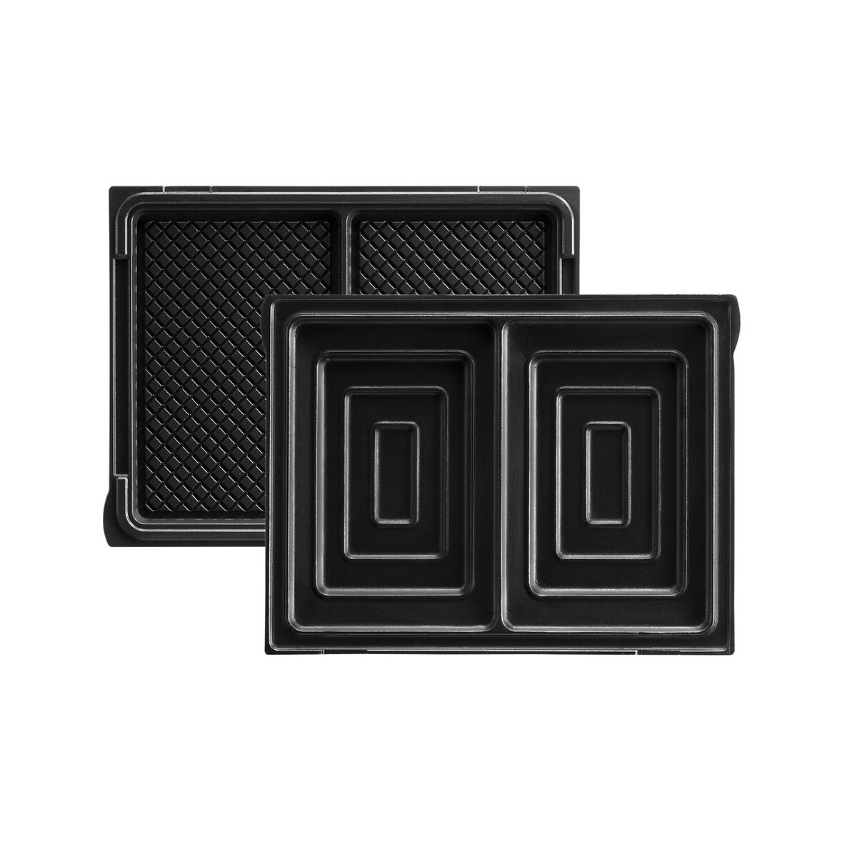 Tarti gaufres + 2 jeux de plaques 029 424 noir, LAGRANGE