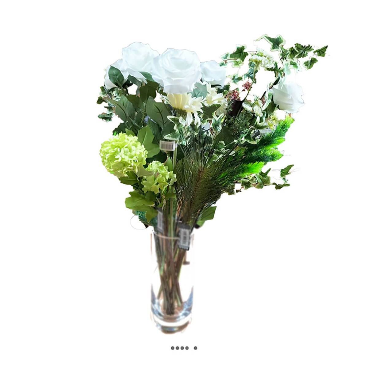 Superbe bouquet de fleurs artificielles créat multicouleur, ARTIFICIELLES
