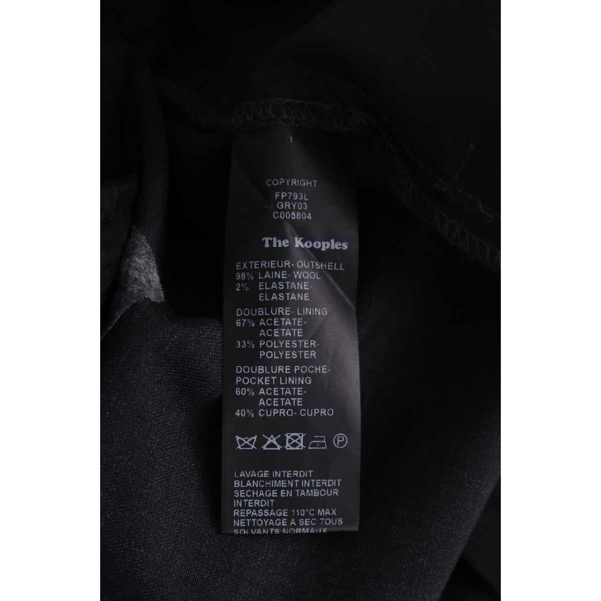 Pantalon - Très Bon État gris, THE KOOPLES