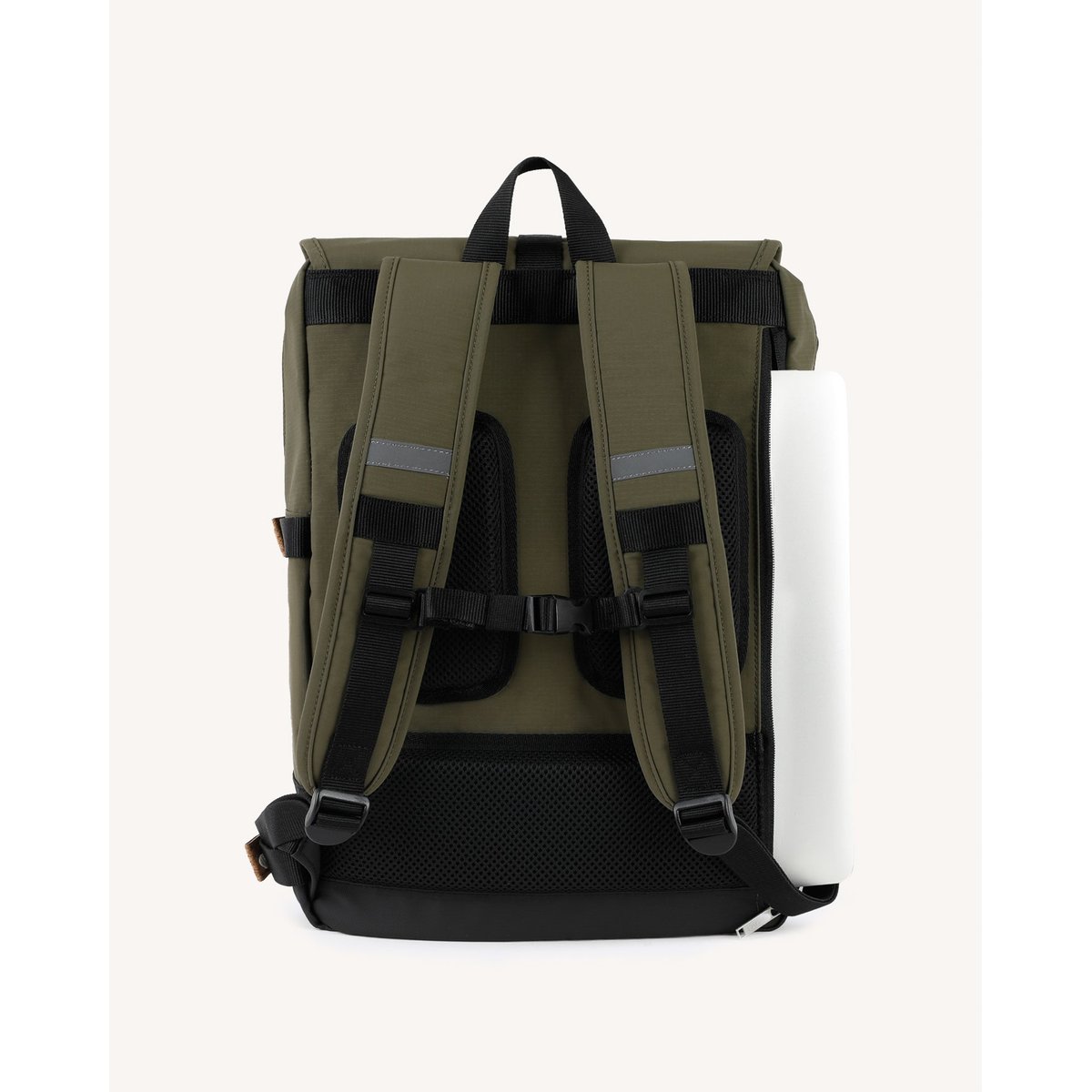 Sac nylon COMMUTER 2.2 vert olive, FAGUO