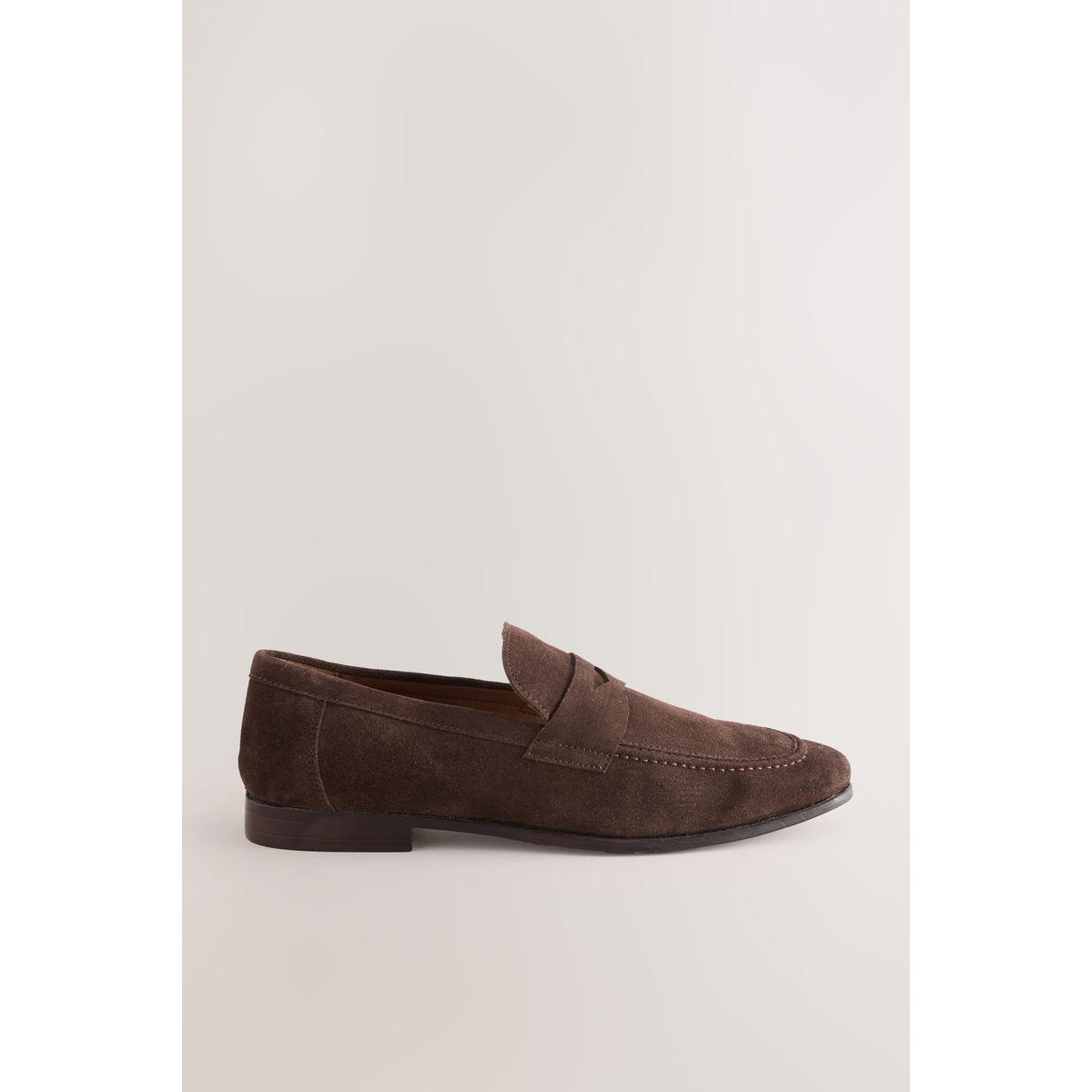 Mocassins en daim marron, NEXT