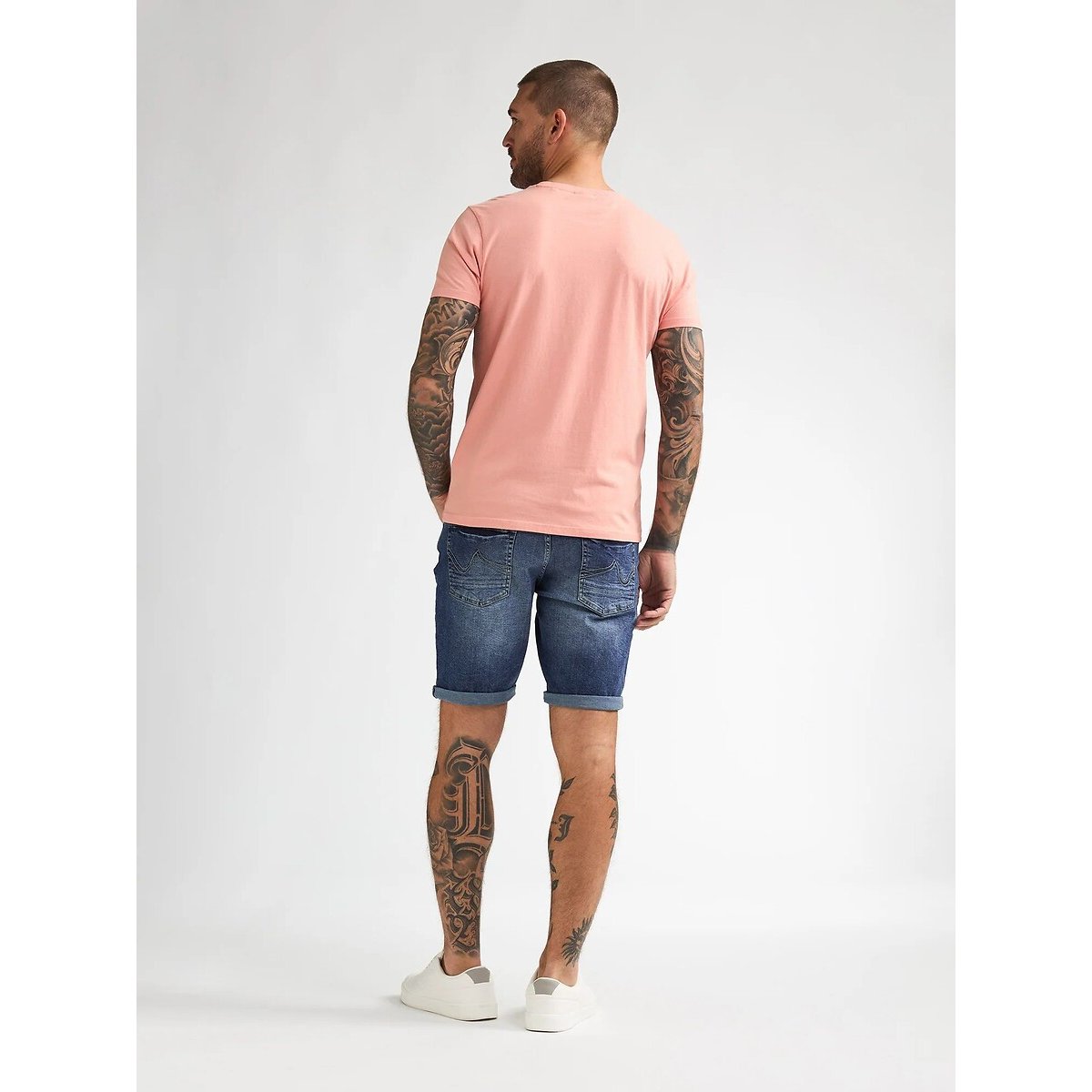 T-shirt uni corail, PETROL INDUSTRIES