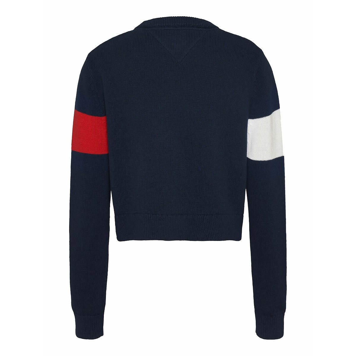 Printed Crew Neck Jumper navy, TOMMY JEANS