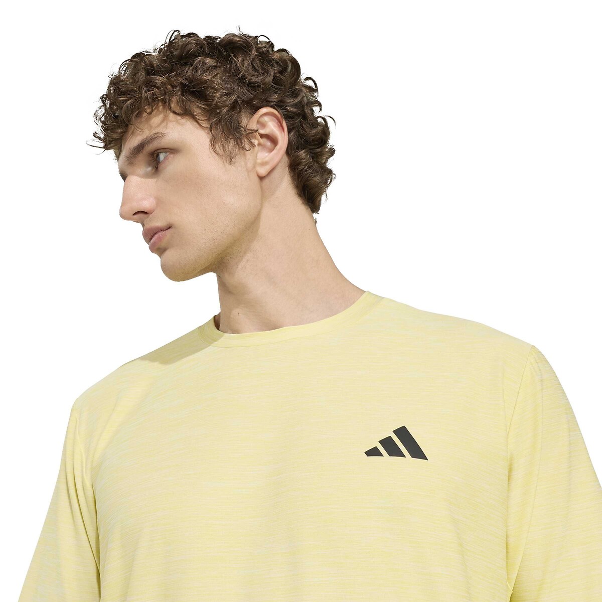 T-shirt de training manches courtes, WORKOUT ESSENTIALS jaune, adidas Performance