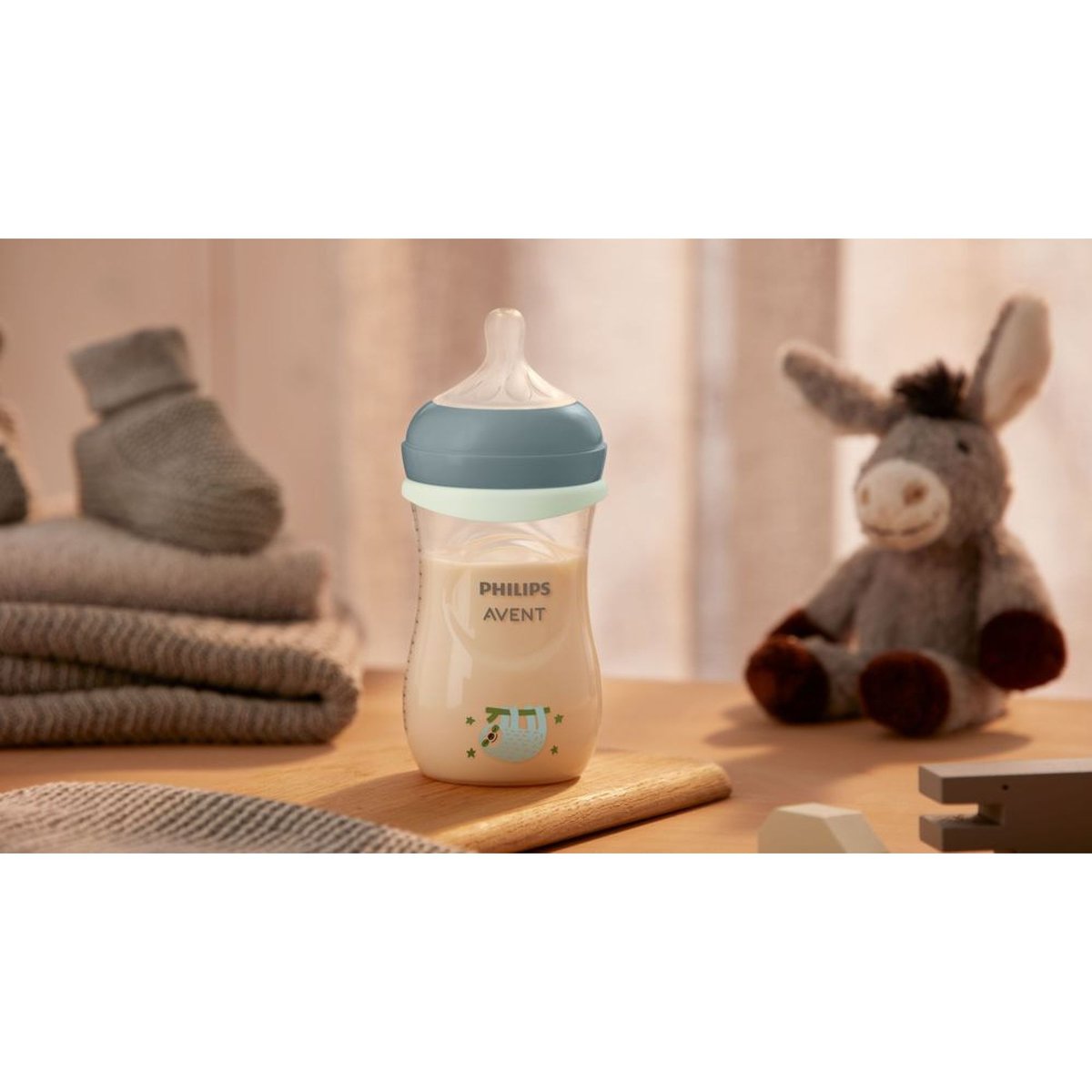 Biberon Natural response 260 ml blanc, PHILIPS AVENT