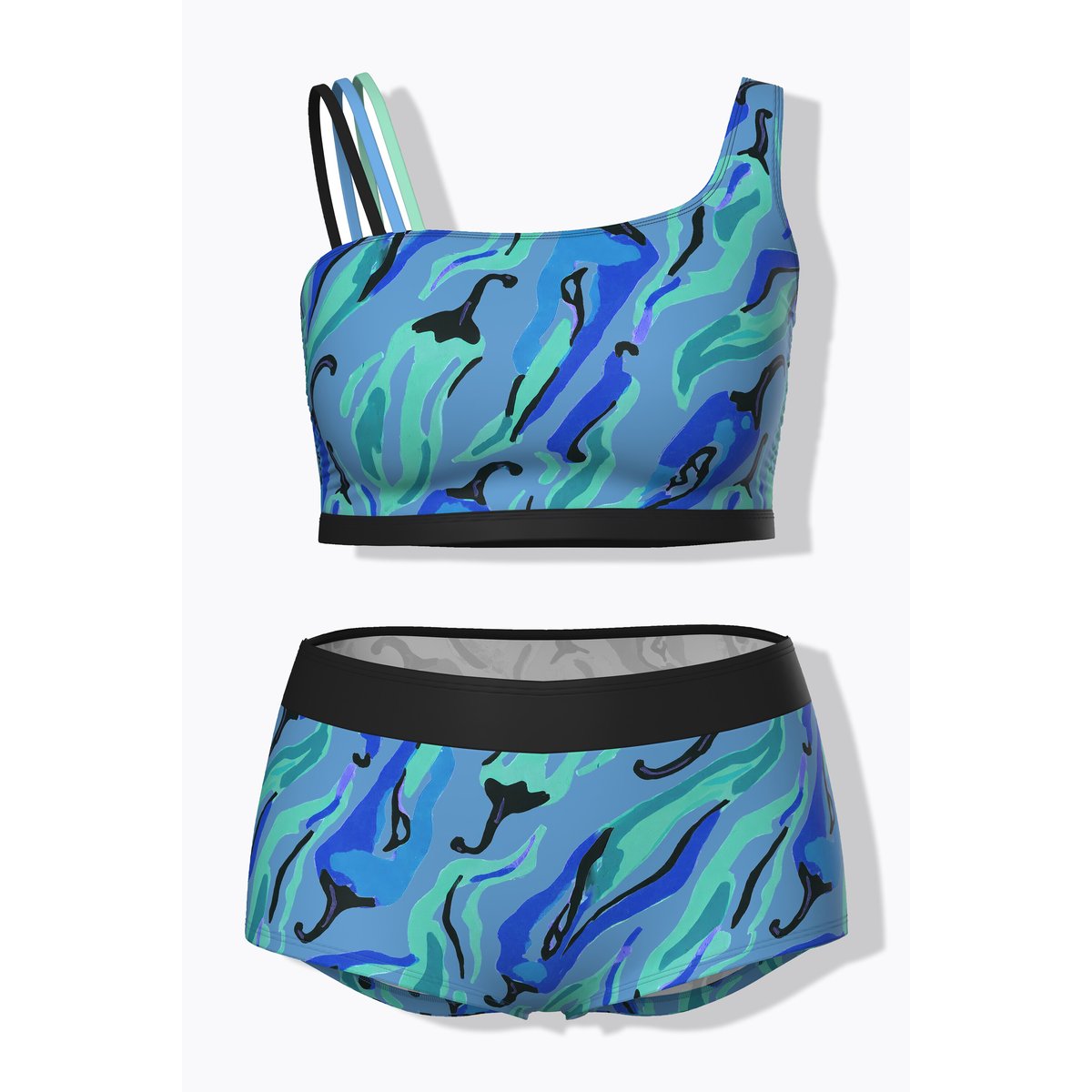 Bikini motif piments bleu ciel, ULLA POPKEN