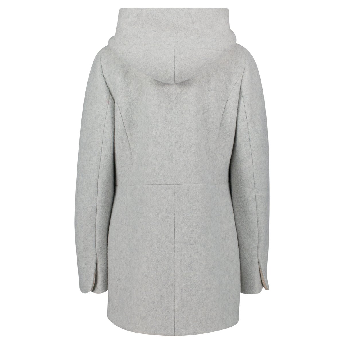 Veste d'hiver à capuche gris clair, AMBER & JUNE