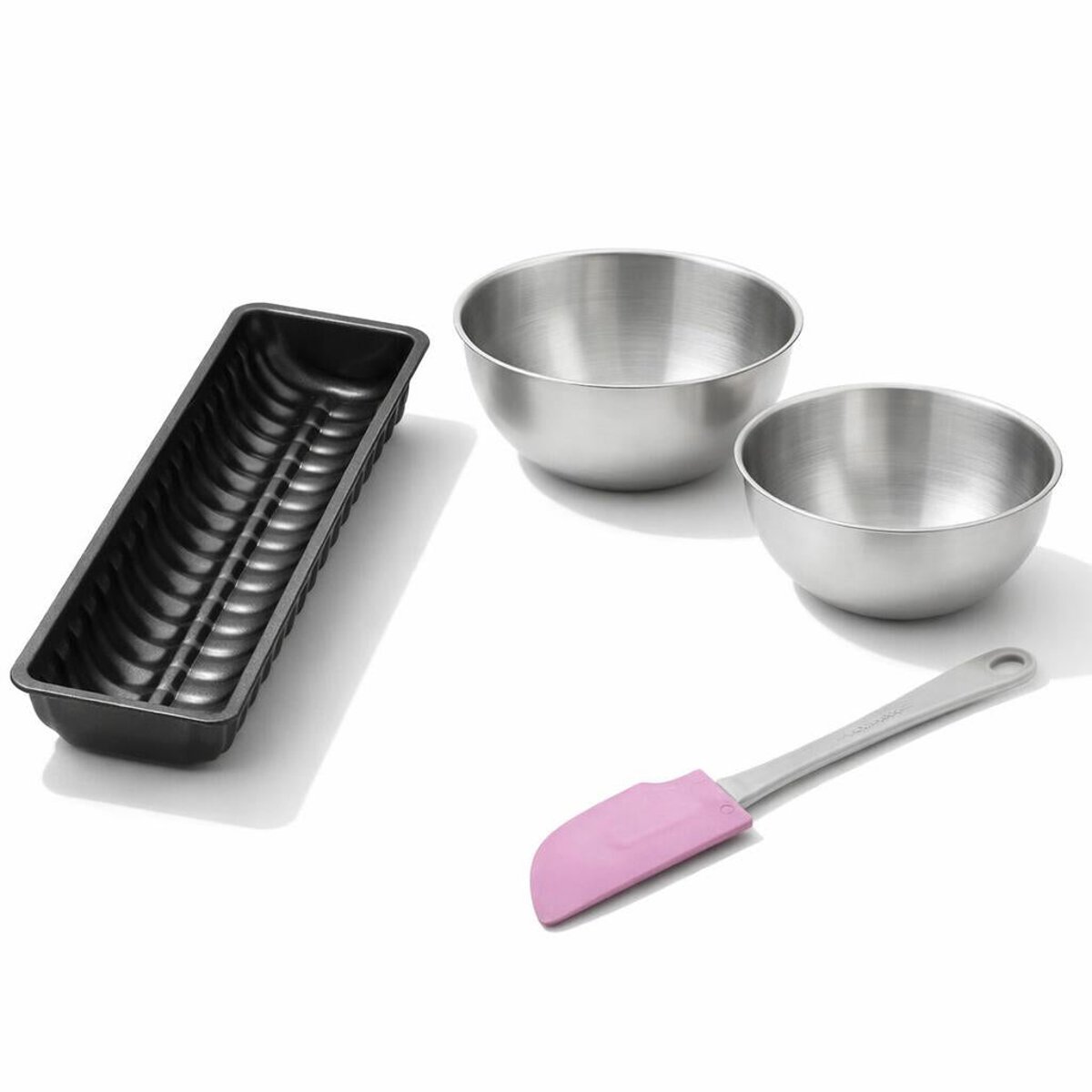 Set de 4 ustensiles de pâtisserie moule à gâteaux 2 bols noir, ZENKER