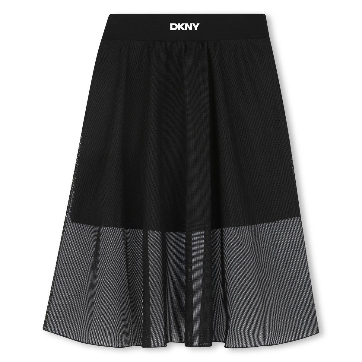 JUPE MIDI 2-EN-1 black, DKNY